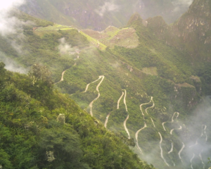 Day 1: Cusco → Km 104 → Wiñay Wayna → Sun Gate → Machu Picchu → Aguas Calientes
